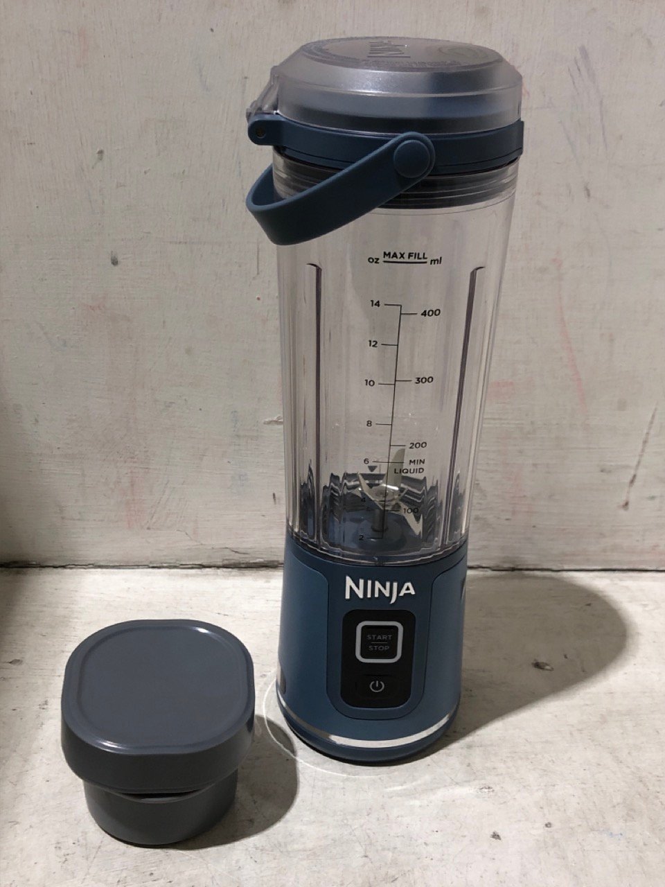 NINJA BLAST PORTABLE BLENDER 530ML IN COLOUR DENIM BLUE