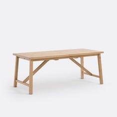 LA REDOUTE COFFEE TABLE IN OAK - ITEM NO. GBK292