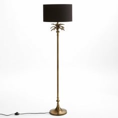 LA REDOUTE YVOR PALM TREE FLOOR LAMP BASE IN AGED BRASS - ITEM NO. GEH116 - RRP £240