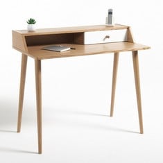 LA REDOUTE CLAIROY DESK WITH 1 DRAWER IN OAK - ITEM NO. GCR036 - RRP £225