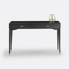 LA REDOUTE NOVANI CONSOLE TABLE WITH 2 DRAWERS BLACK - ITEM NO. GFE651 - RRP £325