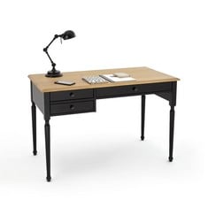 LA REDOUTE SOLID PINE DESK BLACK / WOOD - ITEM NO. GFX638 - RRP £375