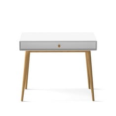 LA REDOUTE JIMI 1-DRAWER DESK IN WHITE / NATURAL - ITEM NO. DMA731 - RRP £210