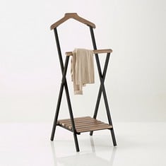 LA REDOUTE HIBA VALET RACK IN WOOD / METAL - ITEM NO. DLZ244 - RRP £135