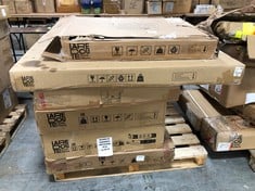 PALLET OF ASSORTED LA REDOUTE FURNITURE TO INCLUDE LA REDOUTE MATACOU TWO-TIERED COFFEE TABLE IN OAK / BLACK - ITEM NO. GGK377 (RRP £325) (KERBSIDE PALLET DELIVERY)