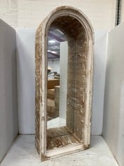 3 X STONE THE CROWS LARGE RECESS MIRROR - HEIGHT 106.5CMS - TOTAL RRP £900