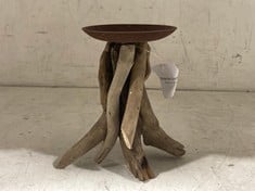 60 X STONE THE CROWS SMALL CUPPED CANDLEHOLDER - HEIGHT 14CMS - TOTAL RRP £780