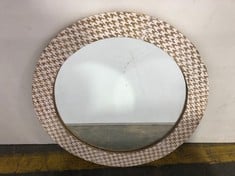 10 X STONE THE CROWS ROUND MIRROR - DOG TOOTH - TOTAL RRP £2400