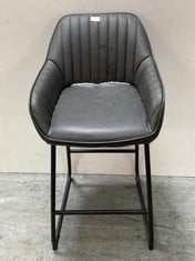 JOHN LEWIS BROOKS II BAR CHAIR IN GREY - RRP £169