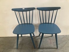 JOHN LEWIS SPINDLE DINING CHAIRS, SET OF 2, FSC CERTIFIED - RRP £279