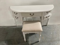 LAURA ASHLEY CLIFTON DRESSING TABLE AND CHAIR SET - RRP £800