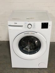 BEKO FREESTANDING 8KG WASHING MACHINE IN WHITE - MODEL NO. BM3WT3841W - RRP £249