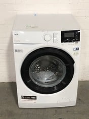 AEG 7000 SERIES PROSTEAM FREESTANDING 8KG WASHING MACHINE IN WHITE - MODEL NO. LFR71864B - RRP £499