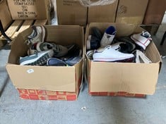 2 X BOXES OF ASSORTED GOLF SHOES TO INCLUDE STROMBERG SHOES SIZE 7