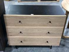 HYLAND 3 DRAWER BEDROOM DRAWERS