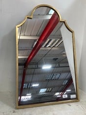 CERTOSA MIRROR GOLD 500X20X800MM - ITEM NO. 703621 - RRP £179.95 (COLLECTION ONLY)