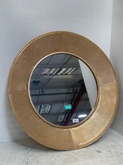 GOLD CICLR MIRROR (COLLECTION ONLY)