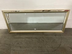 SQUIRE LEANER MIRROR IN GOLD 65 X 152CM - RRP £269 (COLLECTION ONLY)