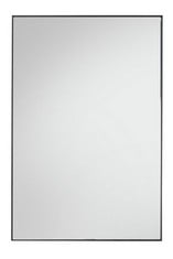 HURSTON MIRROR BLACK 600X30X900MM - ITEM NO. 244886 - RRP £239