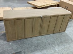 PANELLED 4 DOOR SIDEBOARD 1664X450X700MM - ITEM NO. 530558 - RRP £999.95