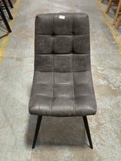 DARWIN DINING CHAIR IN DARK GREY - ITEM NO. 244091 - RRP £263