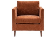 GATEFORD ARMCHAIR RUST 770X840X840MM - 530800 - RRP £499.95