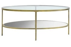 HUDSON COFFEE TABLE CHAMPAGNE 1120X610X510MM - 114410 - RRP £449