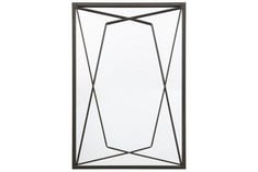 WAINSCOTT MIRROR BLACK 650X25X950MM - 959905 - RRP £179.95