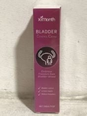 40 X XIMONTH BALDDER CONTROL CREAM .