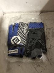 24 X YS SPORTS KIDS GOALKEEPER GLOVES BLUE SIZE 6.