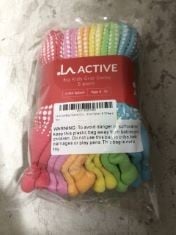 50X ASSORTED KIDS SOCKS TO INCLUDE LA ACTIVE BIG KIDS GRIP SOCKS 8-10 YEARS.