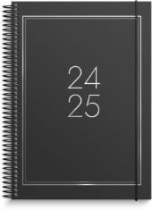 30 X BURDE DIARY BLACK 2024/2025 DOODLE | JULY 2024 - AUGUST 2025 | 21X15 A5 FORMAT | 12 MONTH DIARY | WEEKLY PLANNER.