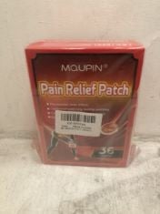 44 X MQUPIN PAIN RELIEF PATCH 2 PACK EXP: 2025/07/01.