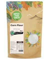 7 X WHOLEFOOD EARTH CORN FLOUR 3 KG | GMO FREE BB: 23/11/2024.