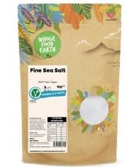 25 X WHOLEFOOD EARTH FINE SEA SALT 1 KG | GMO FREE BB: 04/04/2027.