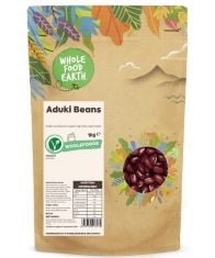 QTY OF ITEMS TO INCLUDE 12X ASSORTED WHOLEFOOD EARTH TO INCLUDE WHOLEFOOD EARTH ADUKI BEANS 1 KG | GMO FREE | NATURAL | HIGH FIBRE | HIGH PROTEIN, WHOLEFOOD EARTH ORGANIC DARK GREEN FRENCH STYLE LENT