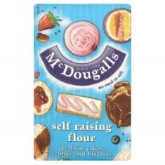 QTY OF ITEMS TO INCLUDE 34X ASSORTED FOOD TO INCLUDE MCDOUGALL'S SELF RAISING FLOUR, 500G, MR ORGANIC - ORGANIC ROSEMARY FLATBREAD 150G - NON GMO & PRESERVATIVE FREE - VEGAN - MADE IN ITALY.