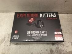 11X ASSORTED GAMES TO INCLUDE EXPLODING KITTENS .