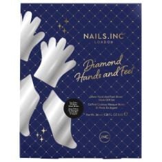 QTY OF ITEMS TO INCLUDE 13X ASSORTED BEAUTY ITEMS TO INCLUDE NAILS.INC DIAMOND HANDS & FEET, PRINTED HAND AND FOOT SHEET MASK GIFT SET, ROYAL ESSENCE PRINCESS BATH BOMB WITH JEWELLERY INSIDE (SURPRIS