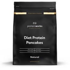 6 X PROTEIN WORKS - DIET PROTEIN PANCAKE MIX | 135 CALORIES PER SERVING | LOW SUGAR PROTEIN PANCAKE MIX | HIGH PROTEIN BREAKFAST | 25 SERVINGS | NATURAL | 1KG BBE 10.2024.