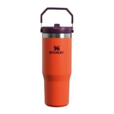 2X ASSORTED STANLEY CUPS TO INCLUDE STANLEY ICEFLOW FLIP STRAW WATER BOTTLE WITH STRAW 0.89L - KEEPS COLD FOR 12+ HOURS - LEAKPROOF - EASY TO CARRY - DISHWASHER SAFE - STAINLESS STEEL WATER BOTTLE -