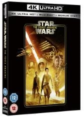 QTY OF ITEMS TO INCLUDE BOX OF ASSORTED CDS/DVDS TO INCLUDE STAR WARS EPISODE VII: THE FORCE AWAKENS [4K ULTRA-HD + BLU-RAY] [2020] [REGION FREE], NEVERMIND.