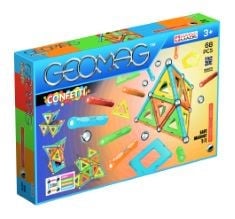 QTY OF ITEMS TO INCLUDE 5 X ASSORTED GEOMAG TO INCLUDE GEOMAG 355 CONFETTI MIXED- 68 PCS, GEOMAG GEO452- PANELS CLASSIC, 68 PIECES, 452, 5 X ASSORTED GEMOMAG TO INCLUDE GEOMAG GEO452- PANELS CLASSIC,