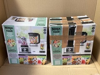 2 X NINJA FOODI POWER NUTRI 3-IN-1 BLENDERS - MODEL: CB350UK: LOCATION - BR8