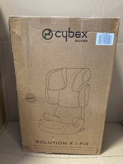 CYBEX SOLUTION X I-FIX CHILDRENS CAR SEAT IN BLACK: LOCATION - BR8