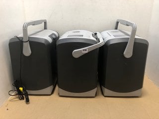 3 X 24 LITRE ELECTRIC COOLBOXES IN GREY: LOCATION - BR2