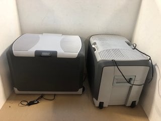 2 X 40 LITRE ELECTRIC COOLBOXES IN GREY: LOCATION - BR2