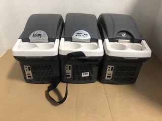 3 X 8 LITRE ELECTRIC COOLBOXES IN GREY: LOCATION - BR1