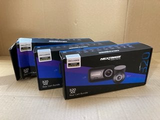 3 X NEXTBASE DASH CAMS 320 XR REAR CAMERA BUNDLE: LOCATION - BR14