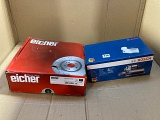 EICHER NISSAN PRIMASTAR 02/RENAULT TRAFFIC 01-14/OPEL VIVARO 01 BRAKE DISCS TO ALSO INCLUDE BOSCH 12V 1.80KW STARTER MOTOR: LOCATION - BR14